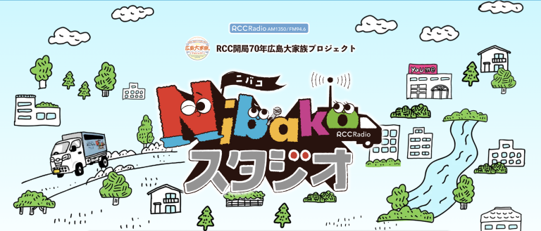 【Nibakoスタジオ-まち自慢ラジオ】で紹介されました